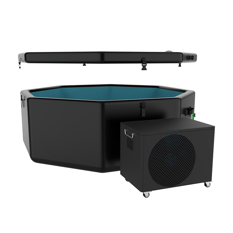 అష్టభుజి ఐస్ పాడ్ పివిసి బహిరంగంగా పోర్టబుల్