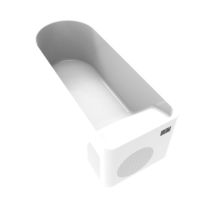 చిల్లర్తో యాక్రిలిక్ ఐస్ బాత్ టబ్