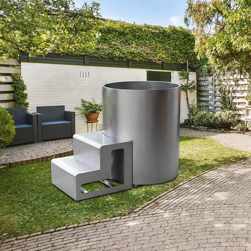 స్టెయిన్లెస్ స్టీల్ బాత్టబ్