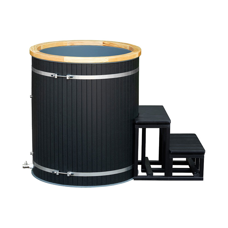 PP లైనర్‌తో కూడిన మిశ్రమ ఐస్ బాత్ టబ్